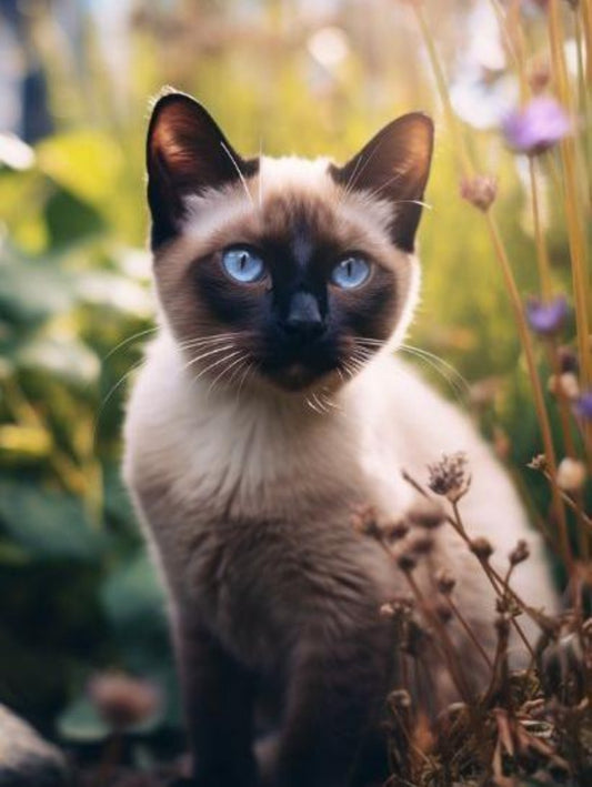 Siamese Cat | Diamond Painting