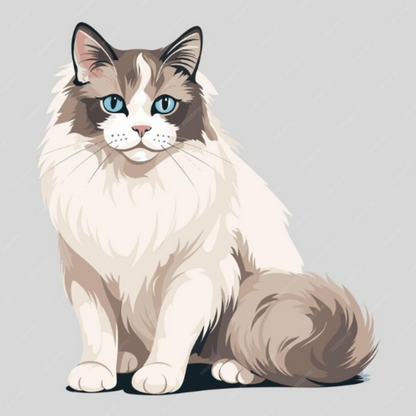 Ragdoll Cat | Diamond Painting