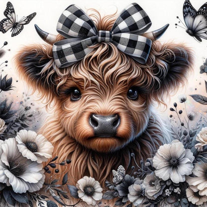 Highland Cow | Diamond Painting