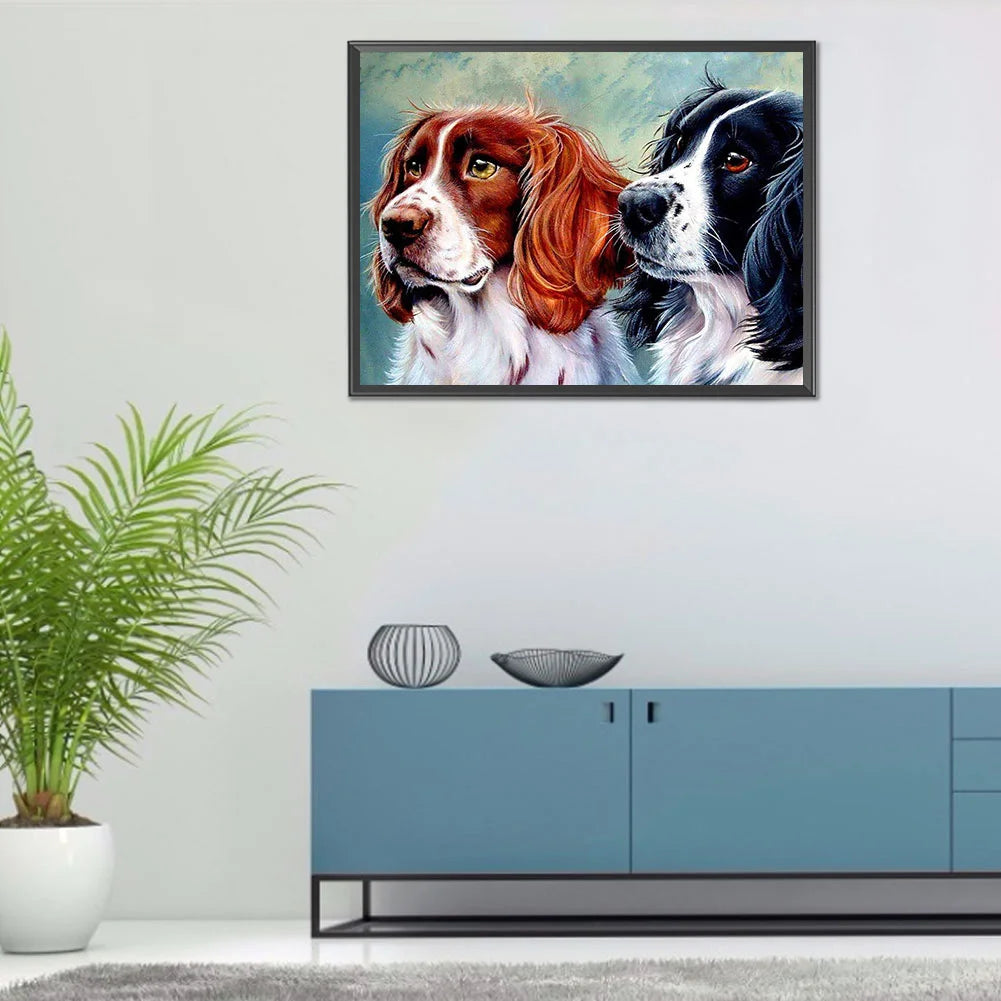 Two Dogs | Diamond Painting