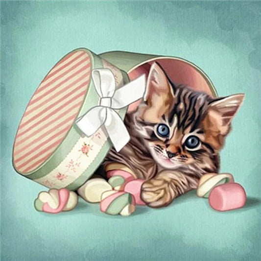 Cat Maine Coon | Cross Stitch Embroidery