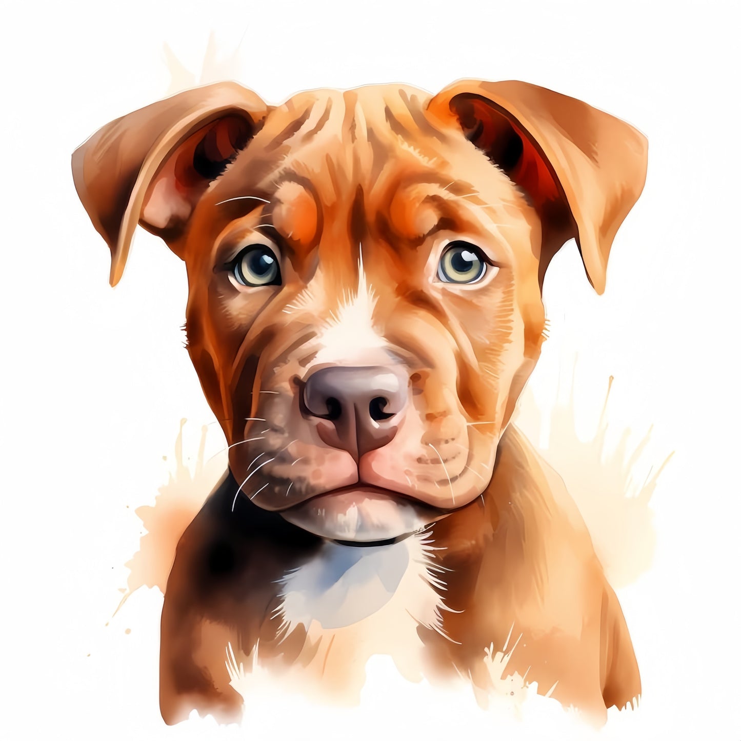 Pit Bull Dog | Diamond Painting