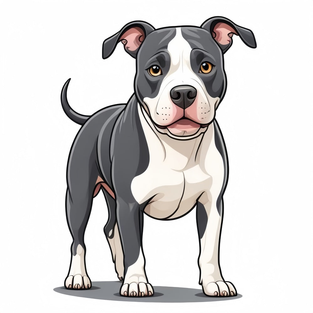 Pit Bull Dog | Diamond Painting