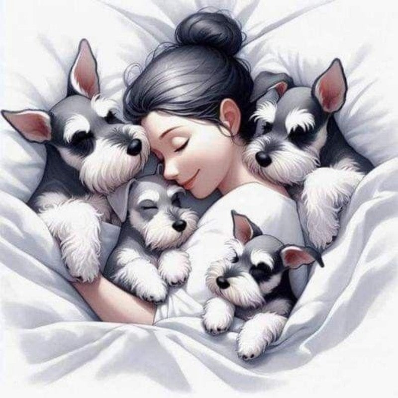 Dog Schnauzer | Diamond Painting