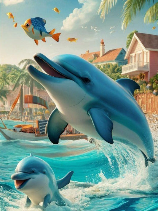 Dolphin | Diamond Painting