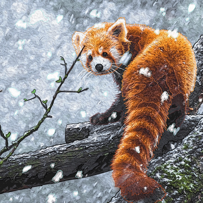 Red Panda | Diamond Painting