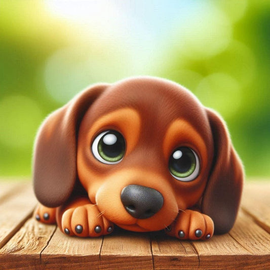 Dachshund Dog | Diamond Painting