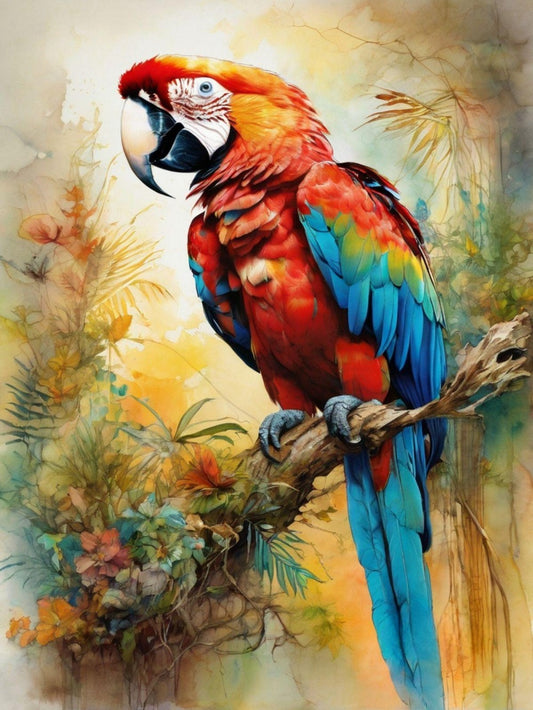 Macaw | Diamond Painting