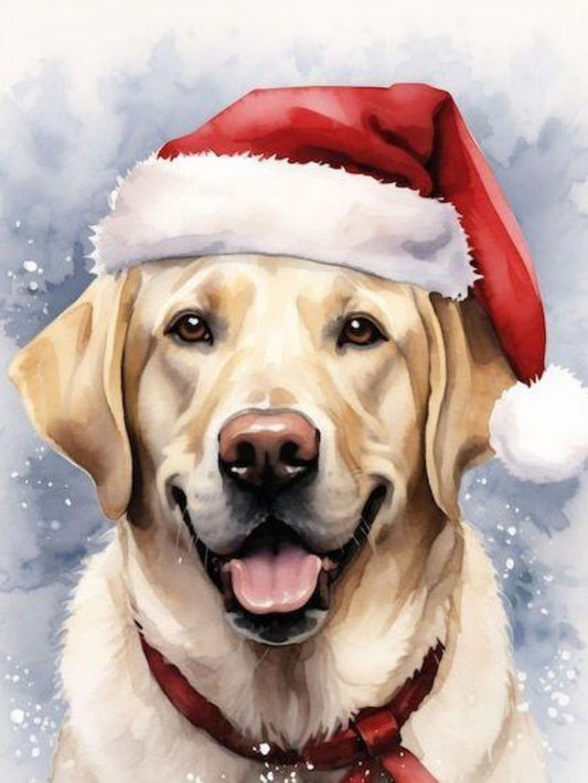 Yellow Labrador Dog | Diamond Painting