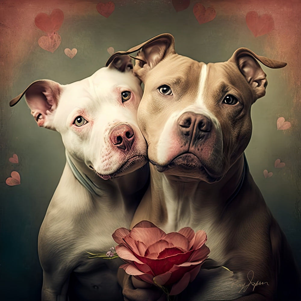 Pit Bull Dog | Diamond Painting