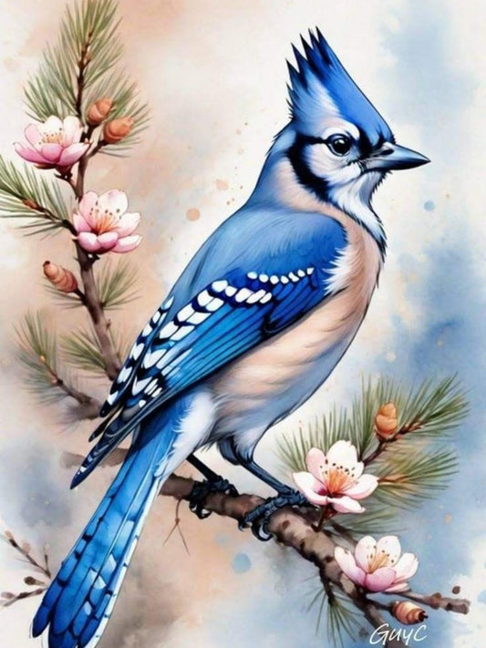 Birds and Flowers | Diamond Painting