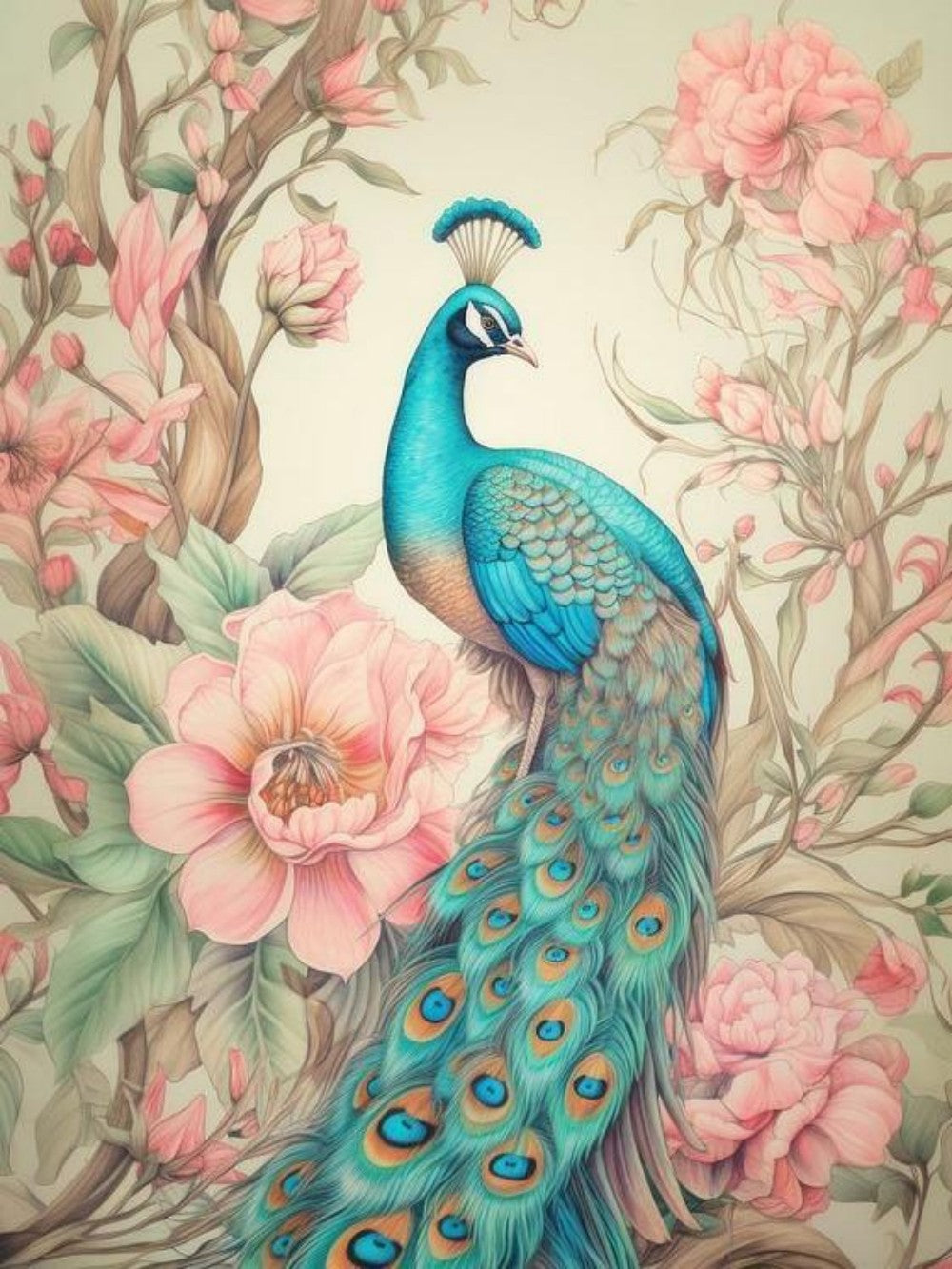 Peacock | Diamond Painting