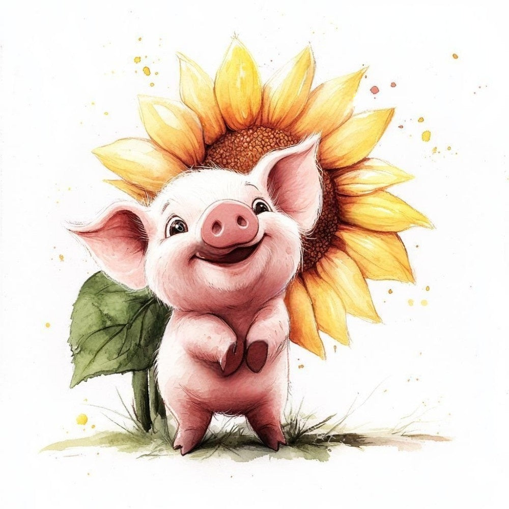 Pig | Diamond Painting