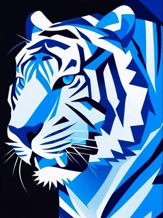 White Tiger | Diamond Painting