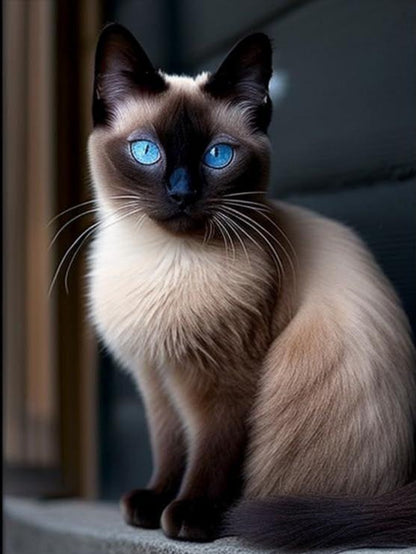 Siamese Cat | Diamond Painting