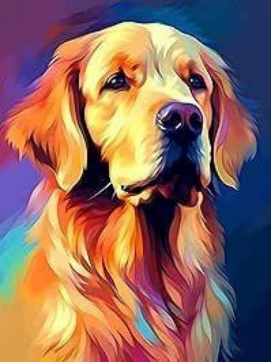 Golden Retriever Dog | Diamond Painting