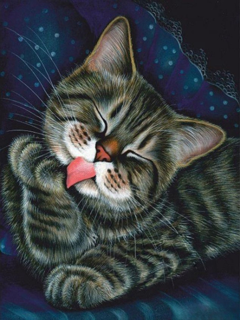 Tabby Cat | Diamond Painting