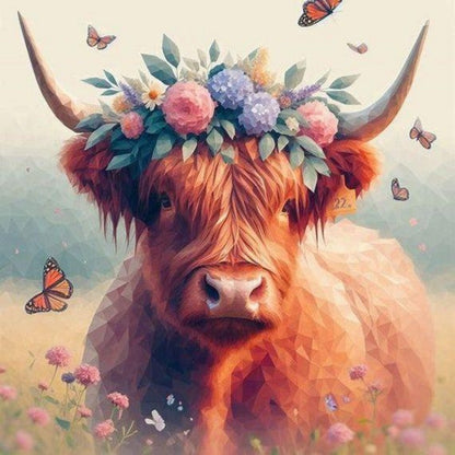 Highland Cow | Diamond Painting