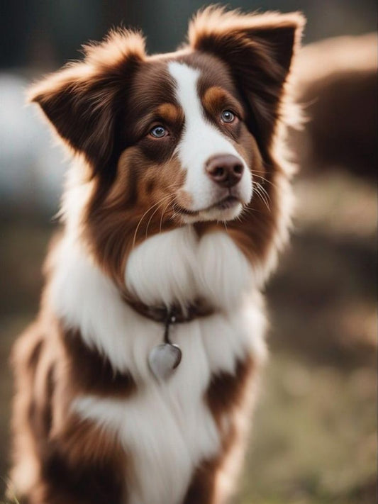 Dog Border Collie | Diamond Painting