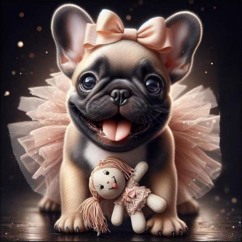 French Bulldog Dog | Diamond Painting