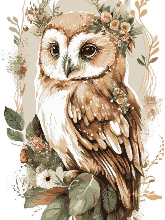 Barn Owl | Diamond Painting