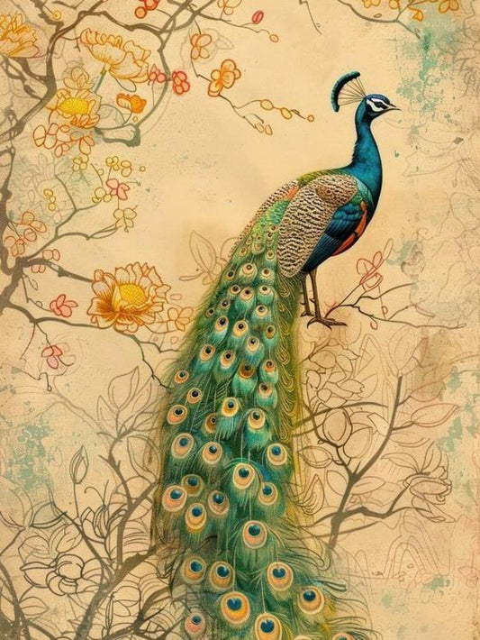 Peacock | Diamond Painting