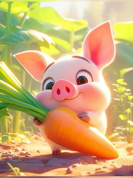Pig | Diamond Painting