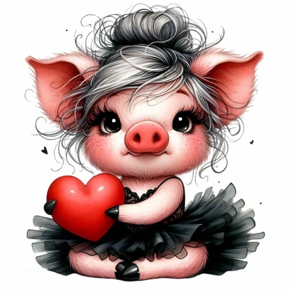 Pig | Diamond Painting