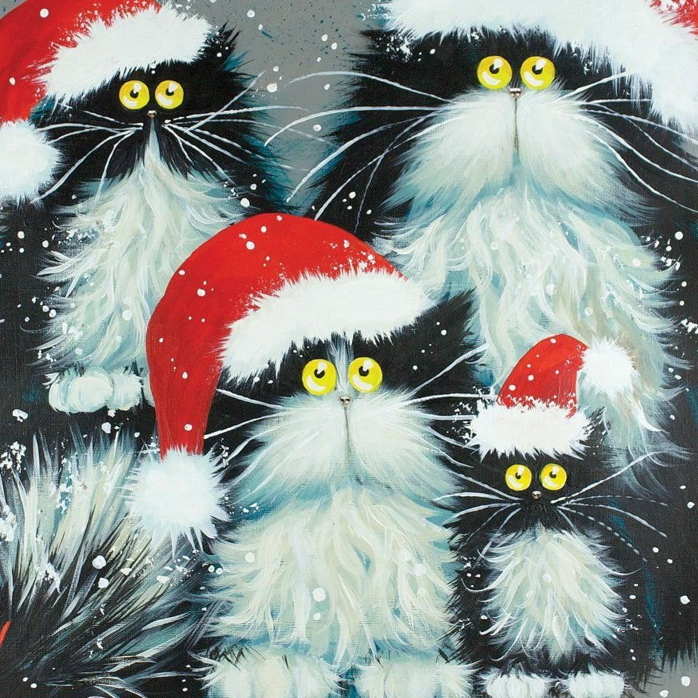 Christmas cat | Diamond Painting