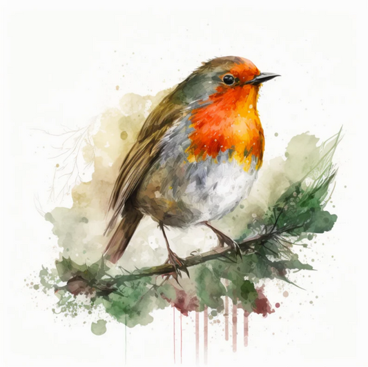 Robin Bird | Diamond Painting