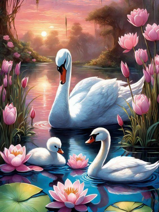 Swan | Diamond Painting