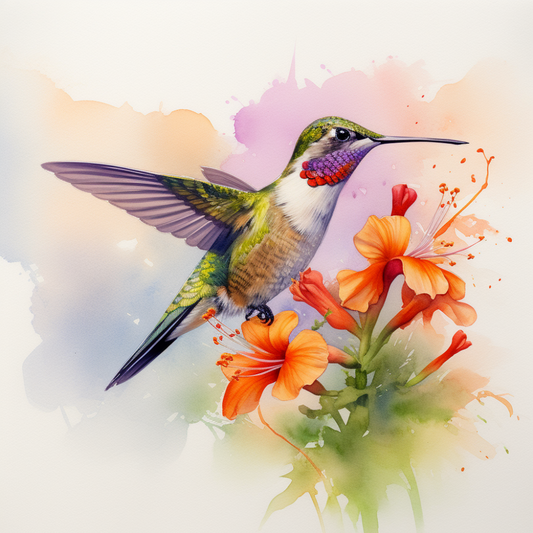 Hummingbird | Diamond Painting