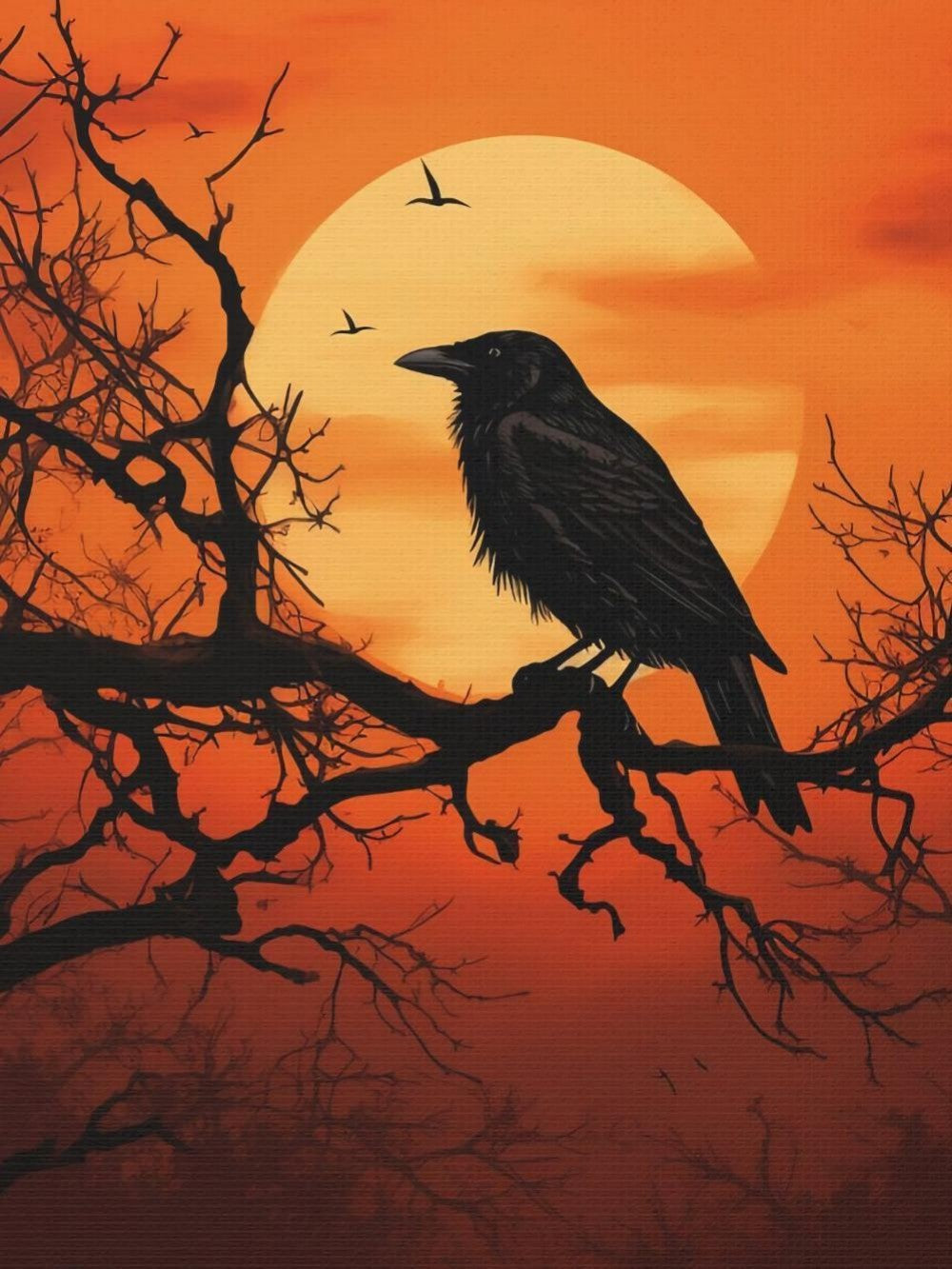 Crow | Diamond Painting