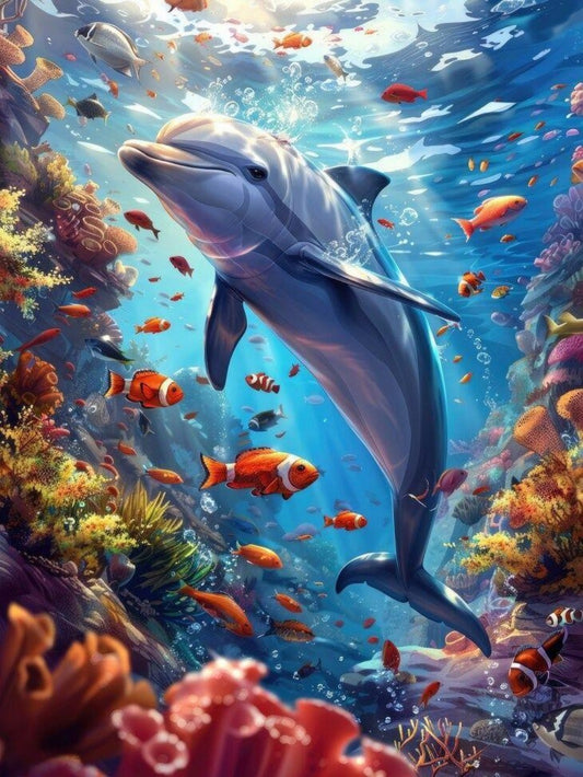 Dolphin | Diamond Painting