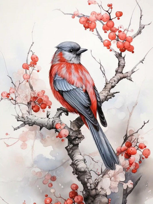 Birds and Flowers | Diamond Painting