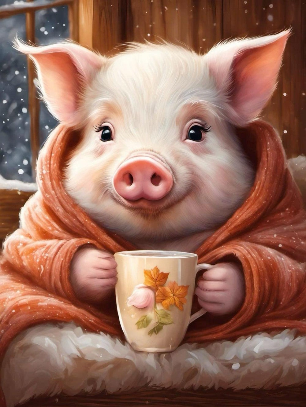 Pig | Diamond Painting