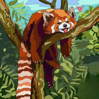 Red Panda | Diamond Painting