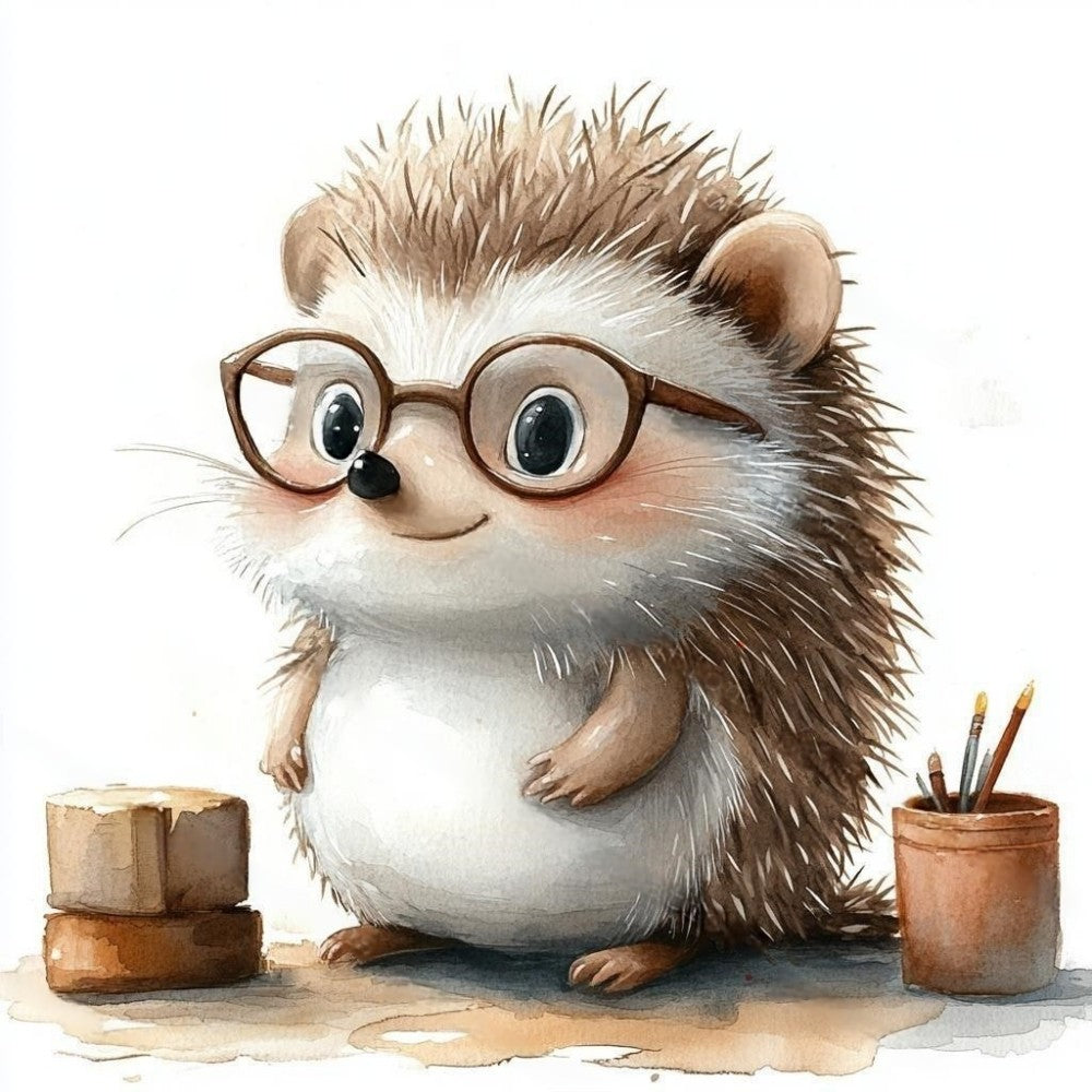 Hedgehog | Diamond Painting