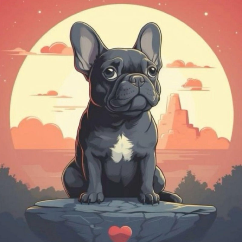 French Bulldog Dog | Diamond Painting