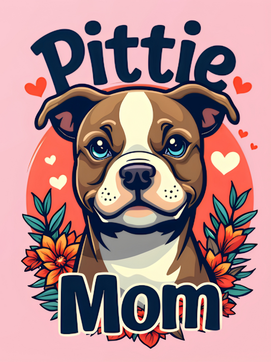 Pit Bull Dog | Diamond Painting