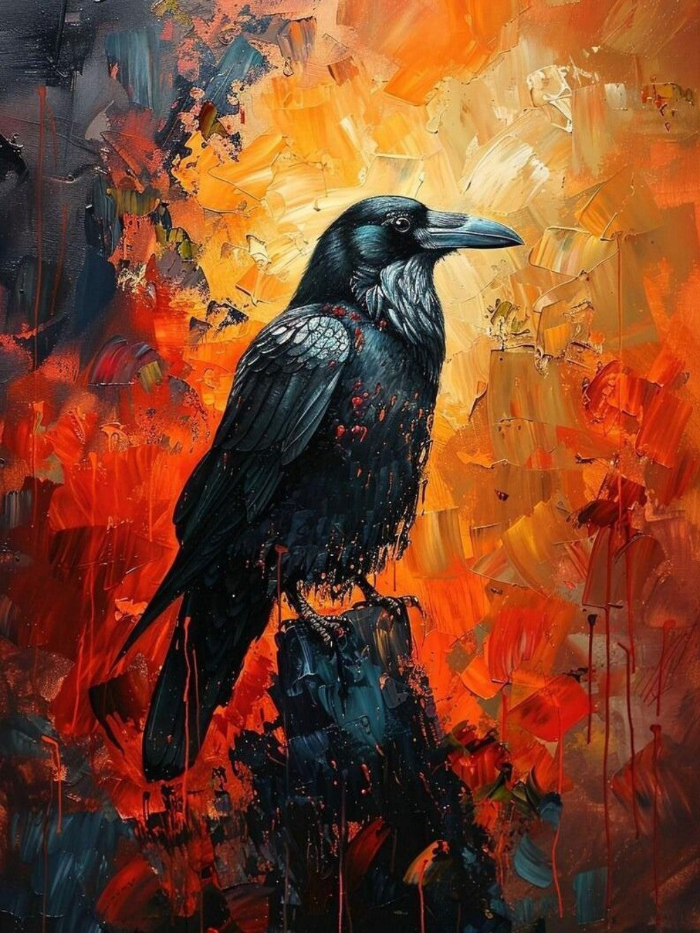 Crow | Diamond Painting