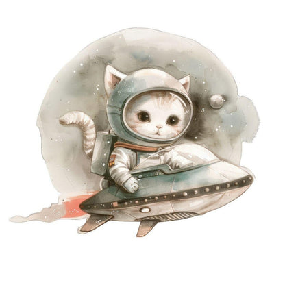 Cats in Space | Diamond Painting