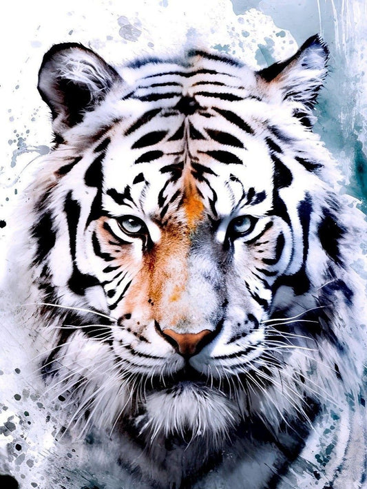 White Tiger | Diamond Painting