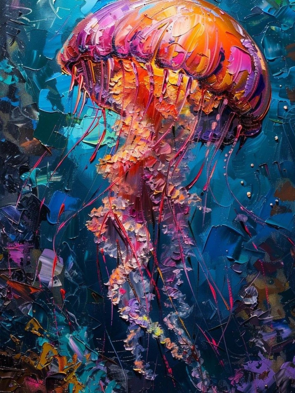 Jellyfish | Diamond Painting