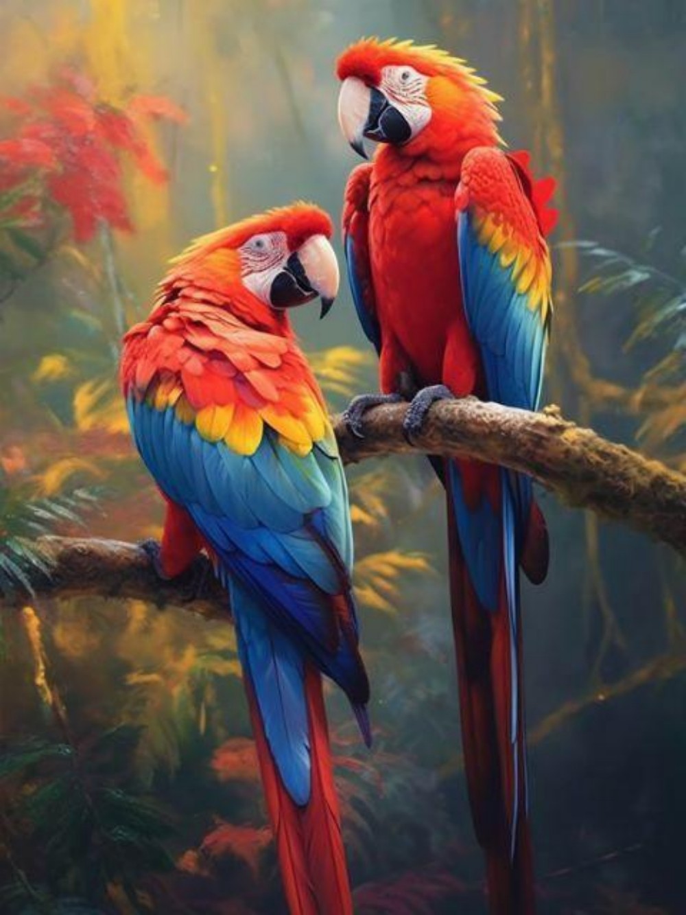 Macaw | Diamond Painting