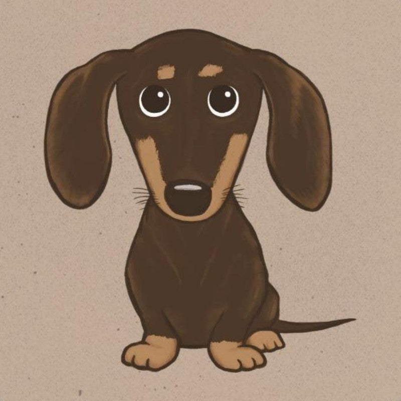Dachshund Dog | Diamond Painting