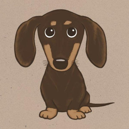 Dachshund Dog | Diamond Painting