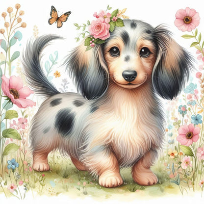 Dachshund Dog | Diamond Painting