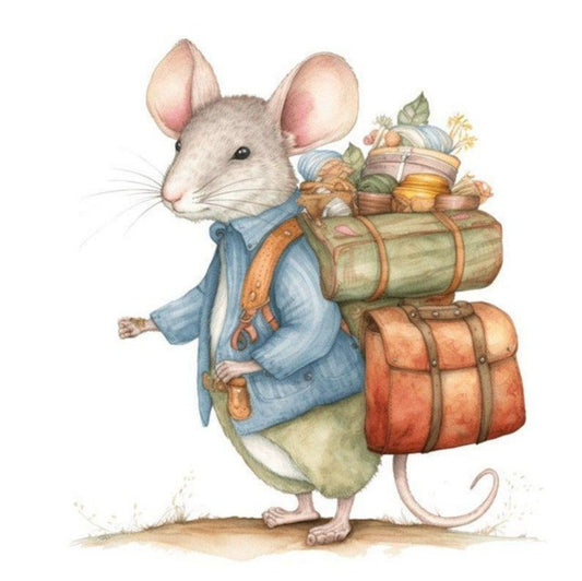 Mouse Rat | Diamond Painting