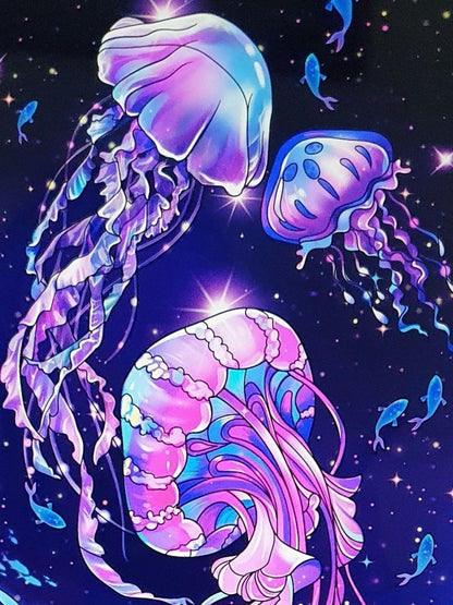 Jellyfish | Diamond Painting